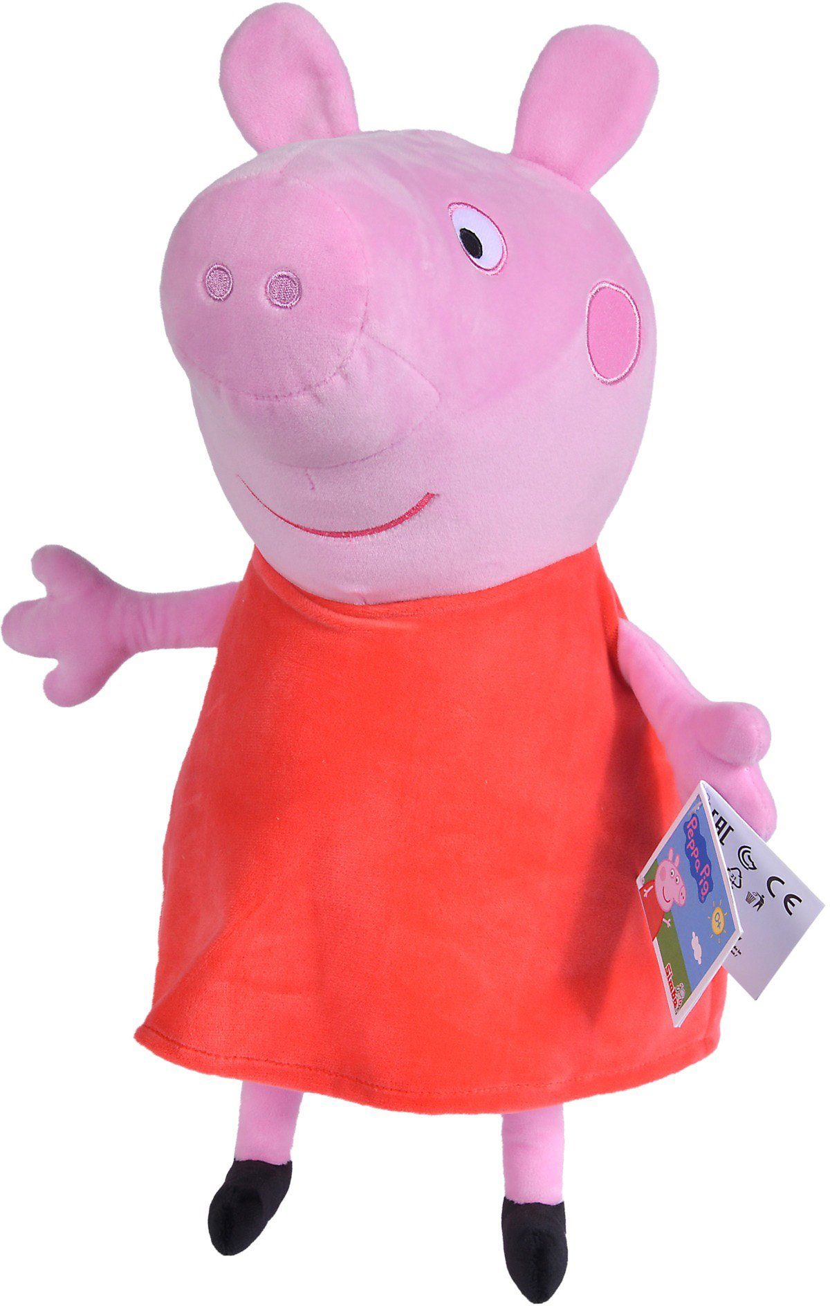 Simba Peppa Pig Plüsch Peppa Wutz Plüschtier Kuscheltier Spielzeug Kinder 33 cm 