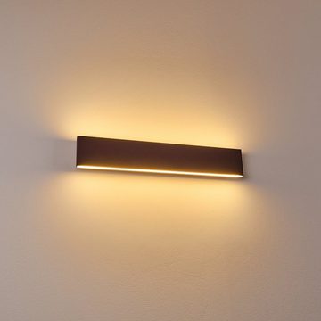 hofstein Wandleuchte Wand Lampen LED Flur Leuchten Rost Up Down Wohn Schlaf Raum