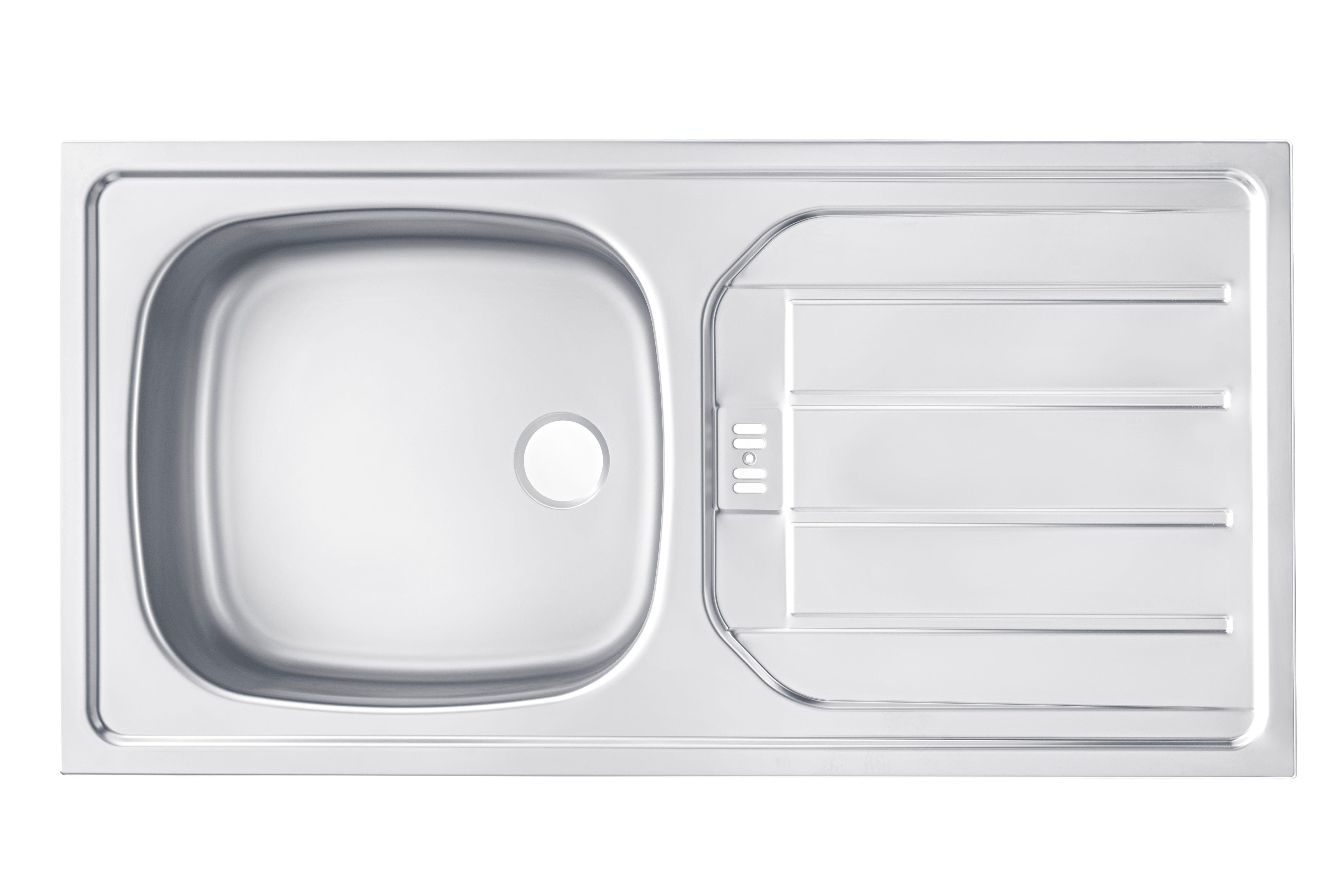 Kassette Küchen | cm 280 Erla, E-Geräte, Küchenzeile wiho kassette Breite ohne Weiß/kastelleichefarben