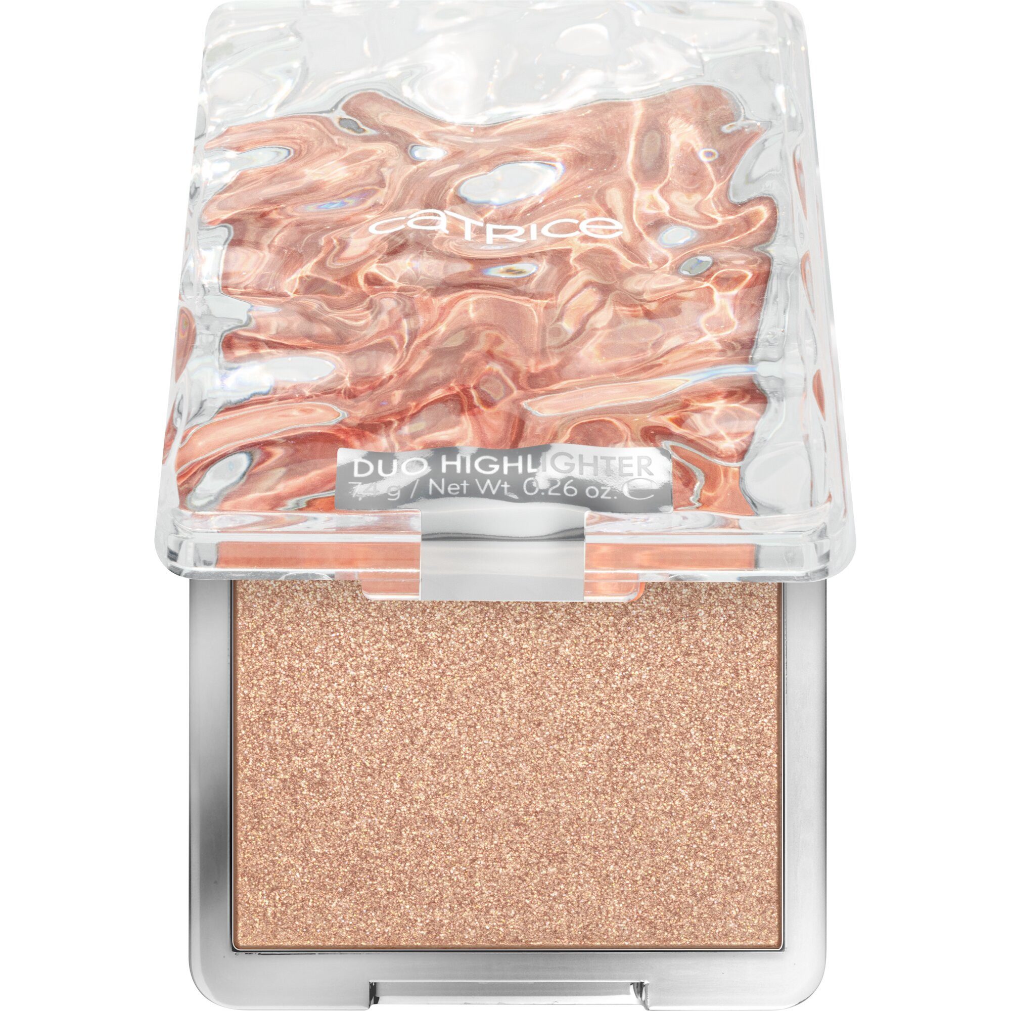 Catrice Highlighter-Palette UNDERWATER SECRETS Duo Highlighter, 3-tlg., 2-in-1 Highlighter für strahlenden Glow und faszinierendes Finish.