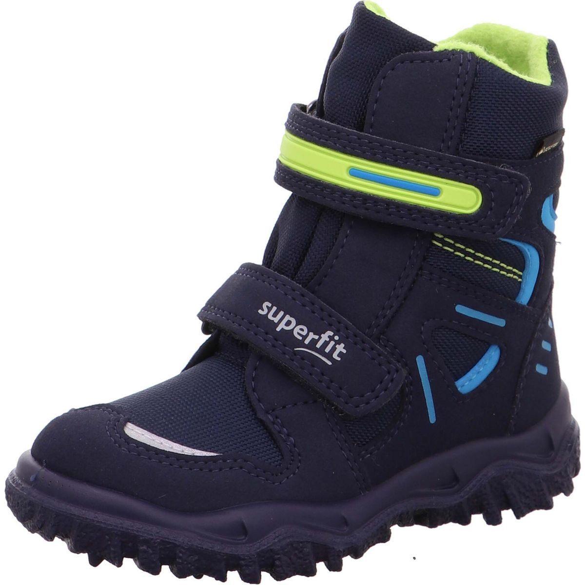 Superfit Husky Winterstiefel Vegane, wasserdichte Jungen-Boots mit warmem Innenfutter und