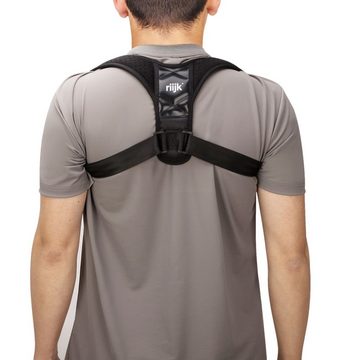 riijk Rückenstabilisator Rücken Geradehalter, Größe anpassbar, Haltungskorrektur