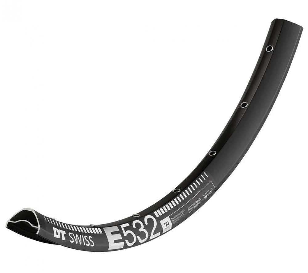 Laufrad DT Swiss Felge E 532 29" 32 Loch Schwarz - robuste Enduro-Felge für ha