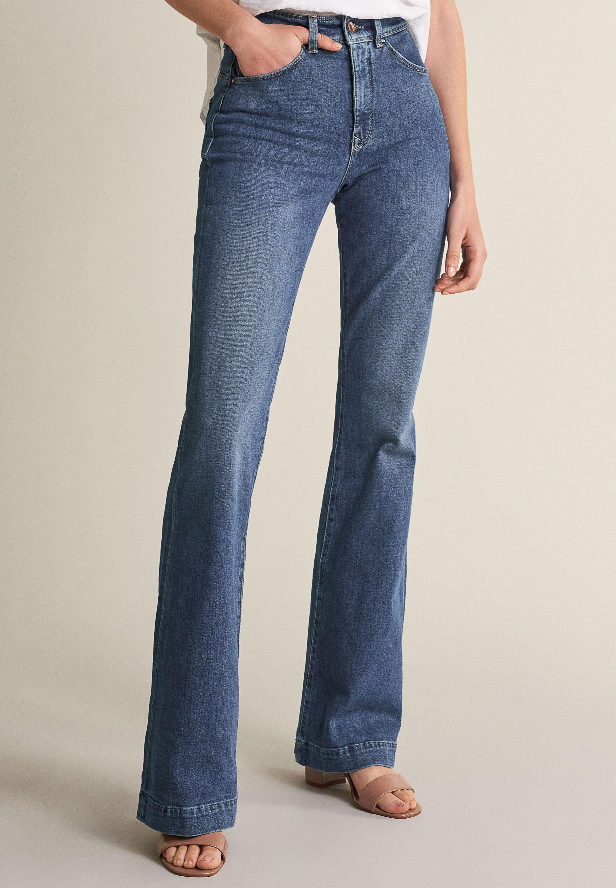 Salsa Bootcuthose »SECRET GLAMOUR« Push In, flared, uni, denim online  kaufen | OTTO