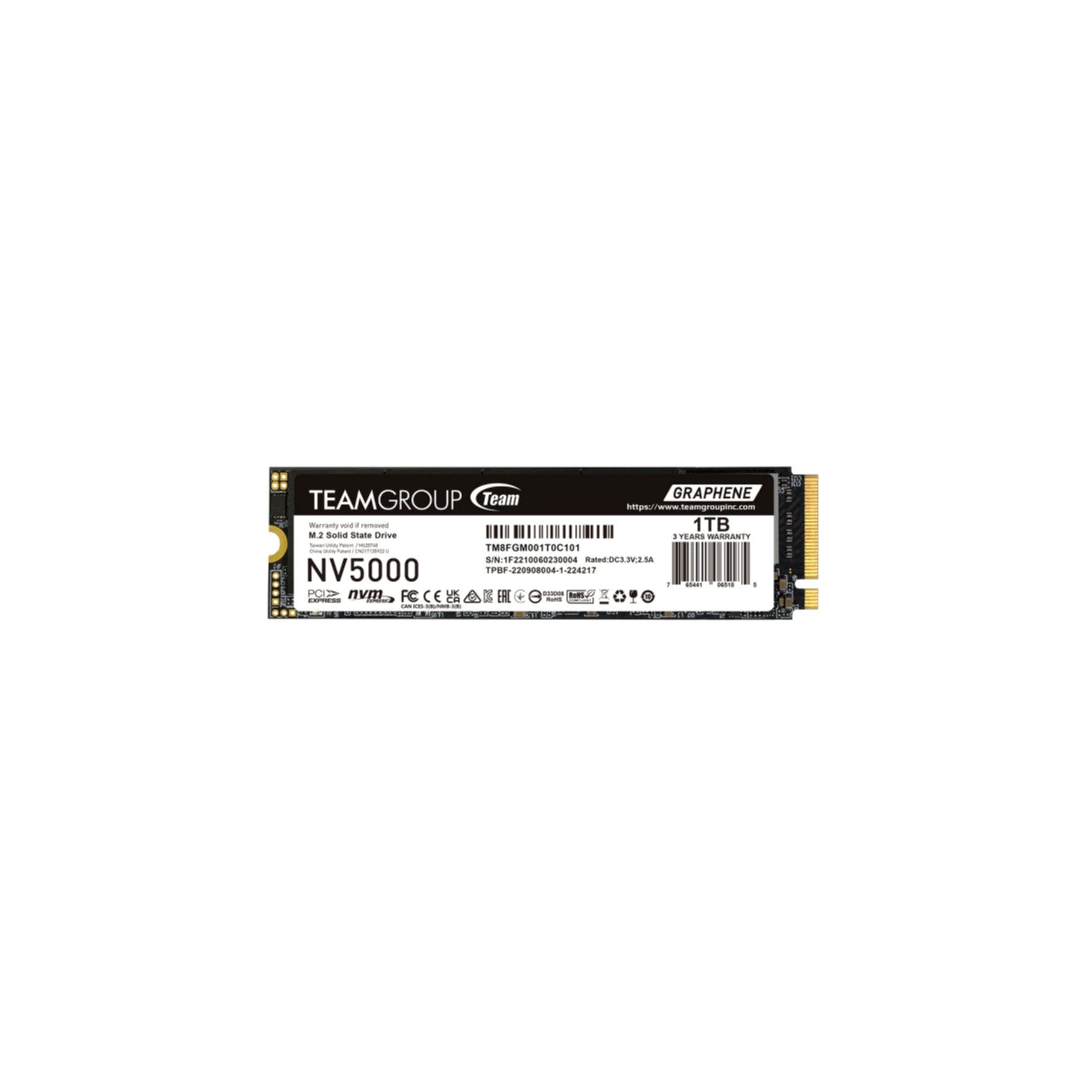Teamgroup NV5000 SSD-Festplatte