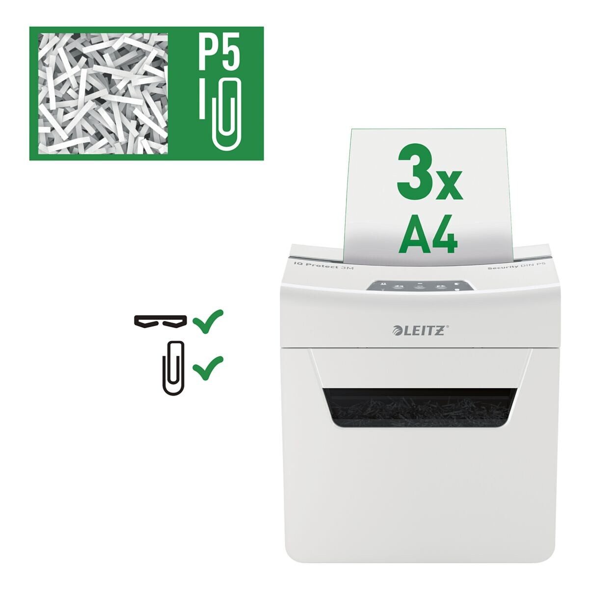 Aktenvernichter IQ 3M Protect Premium