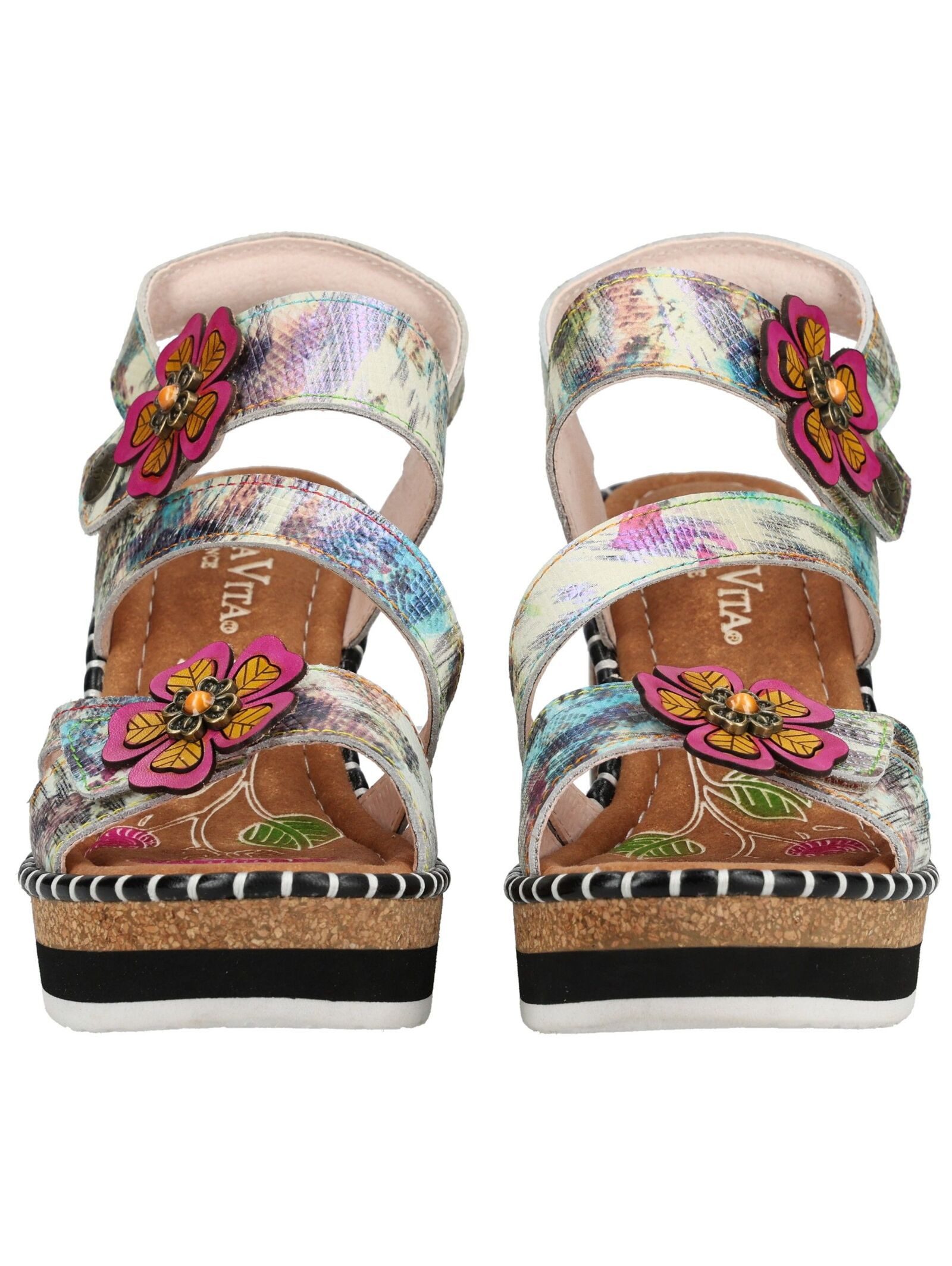 LAURA VITA LAURA VITA Sandalen Leder High-Heel-Sandalette