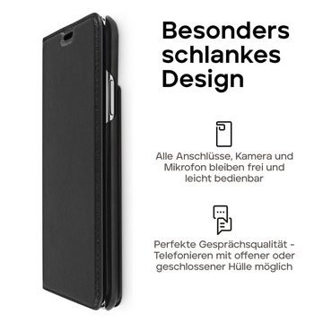 wiiuka Handyhülle suiit Hülle für iPhone X / XS, Klapphülle Handgefertigt - Deutsches Leder, Premium Case