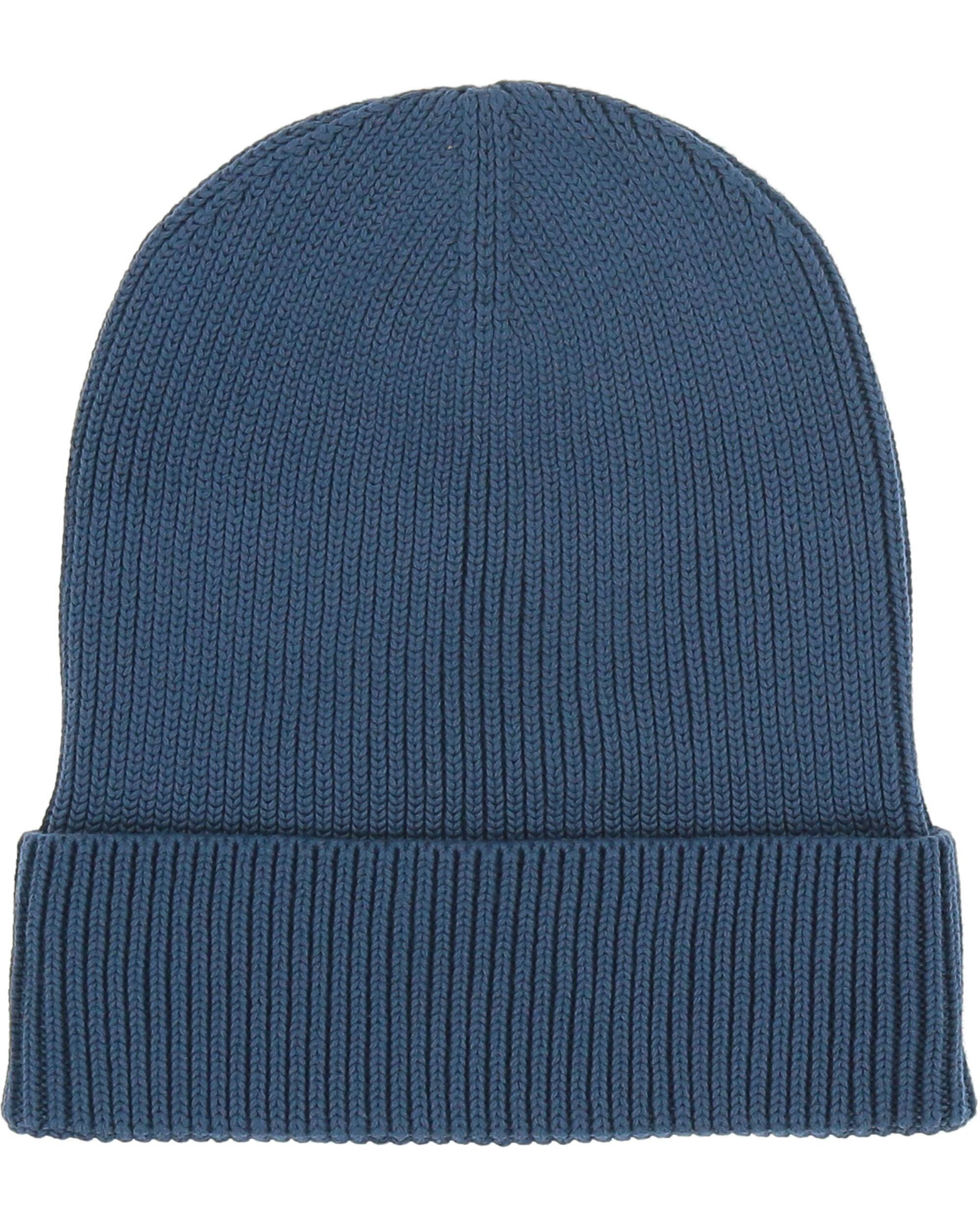 Baumwolle Fraas (1-St) aus Strickmütze Strickmütze denim