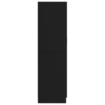 furnicato Kleiderschrank Schwarz 82,5x51,5x180 cm Holzwerkstoff (1-St)