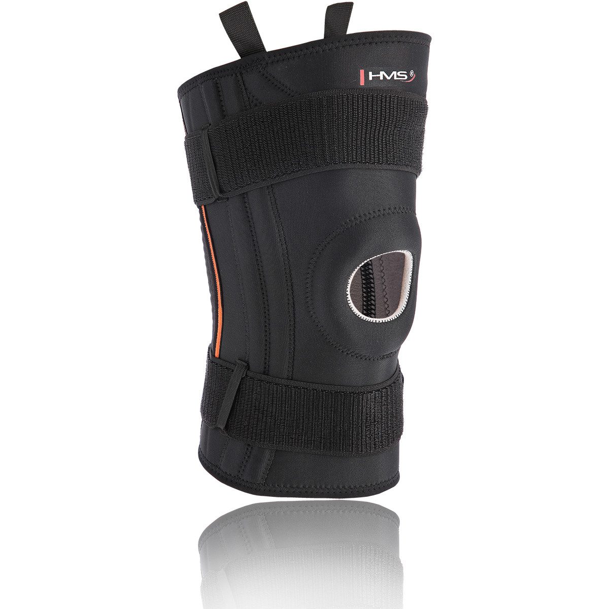 HMS Kniebandage Feste Bandage fürs Knie mit Knieaussparung S-XL