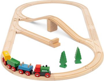 BRIO® Spielzeug-Eisenbahn 65 Jahre Holzeisenbahn Jubiläums-Zugset, Made in Europe; FSC® - schützt Wald - weltweit