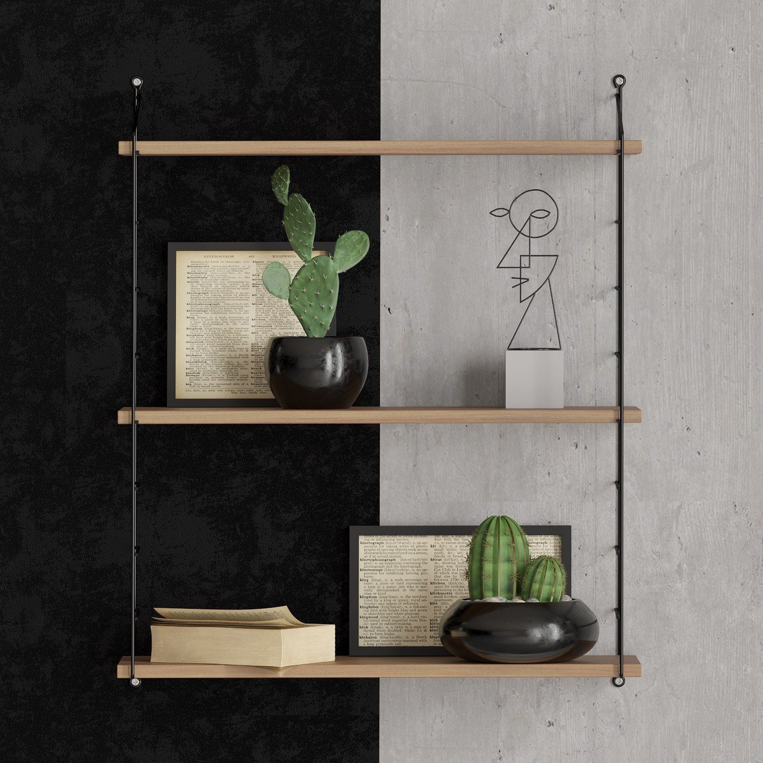 Skye Decor Wandregal 100% MELAMINE COATED günstig online kaufen