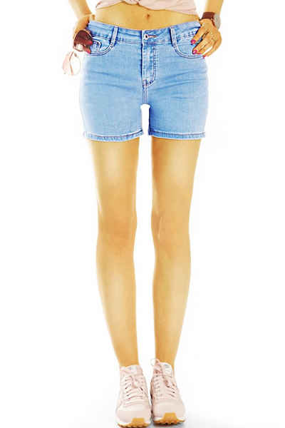 be styled Jeansshorts Jeansshorts Jeans Hot Pants - High Waist Shorts - j58i mit Stretchanteil, 5-Pocket-Style, High-Waist