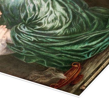 Posterlounge Poster Dante Charles Gabriel Rossetti, Proserpine, Malerei