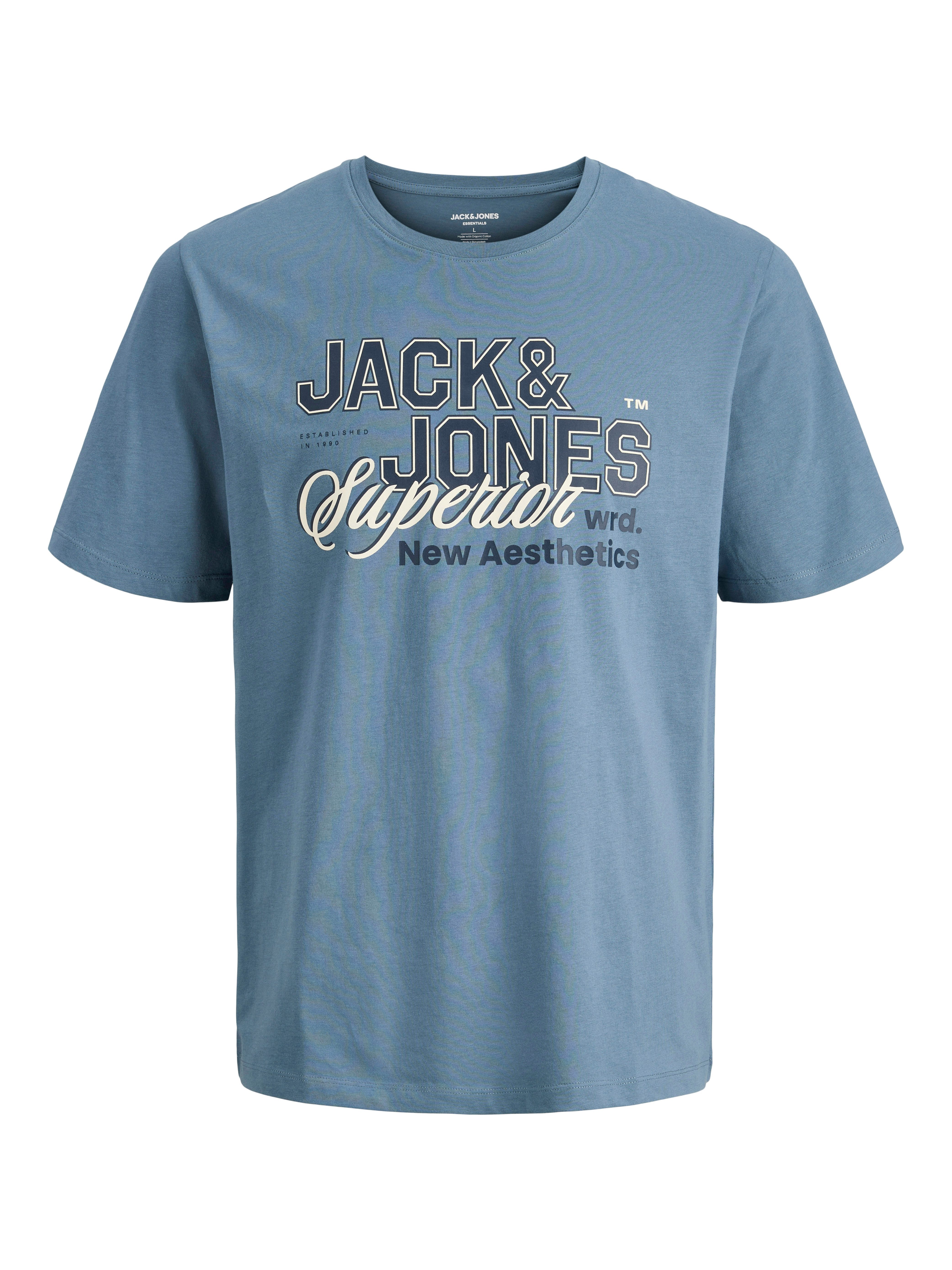 Jack & Jones PlusSize Rundhalsshirt JJELOGO TEE SS O-NECK 2 COL SS26 SN PLS günstig online kaufen