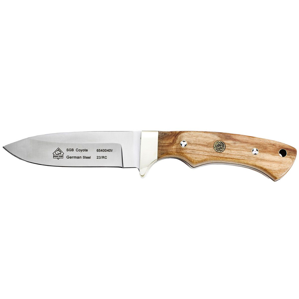 Puma Ножі Кишенькові ножі PumaSGB Coyote (6540040V) - Fahrtenmesser Olivenholz
