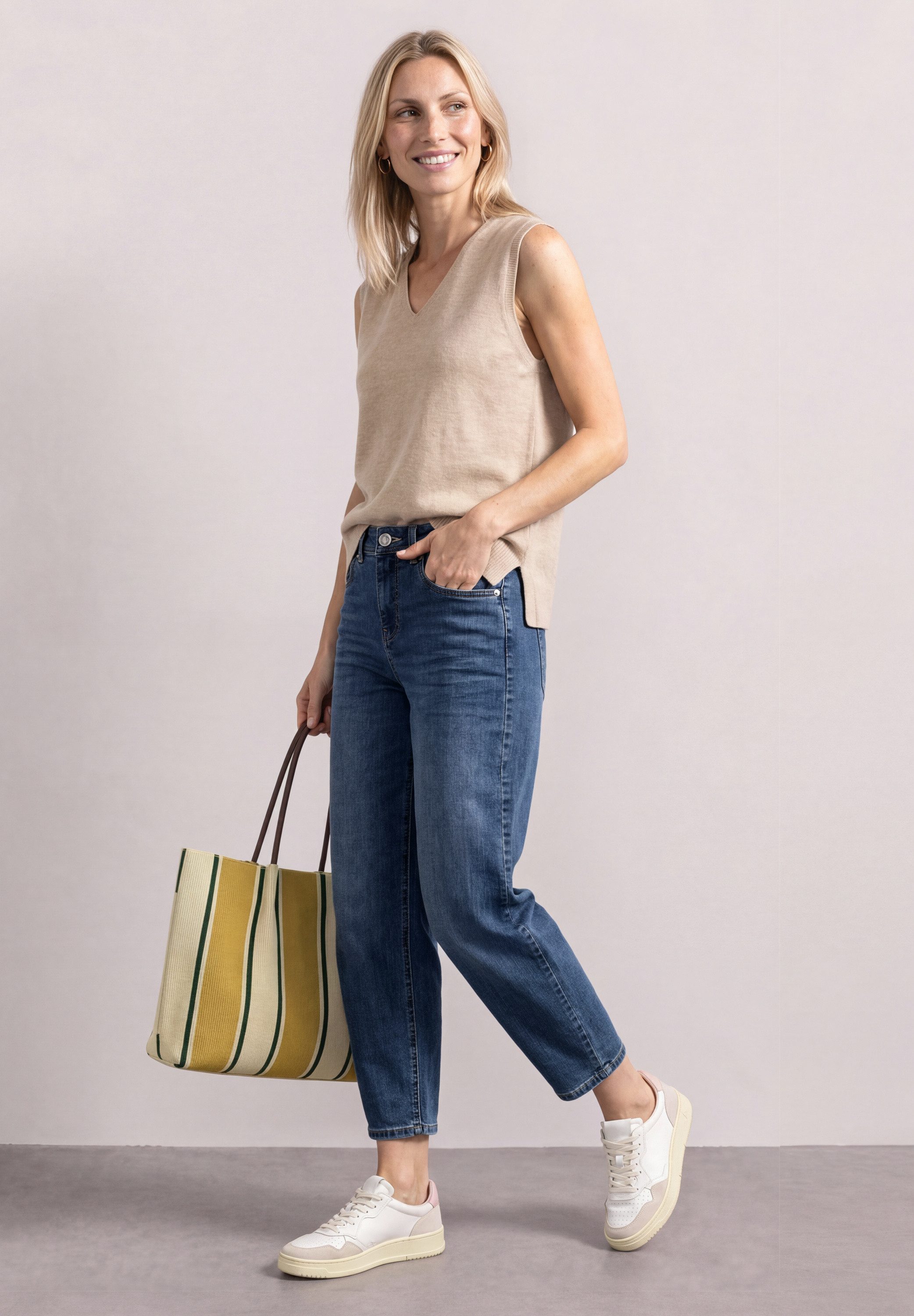 STREET ONE Loose-fit-Jeans High Waist – Bild 4 von 5
