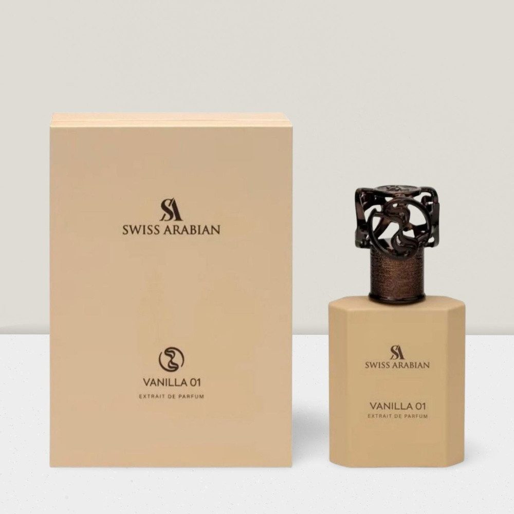 Swiss Arabian Extrait Parfum Vanilla 01, Glasflakon, Parfüm EXTRAIT, Unisex Duft
