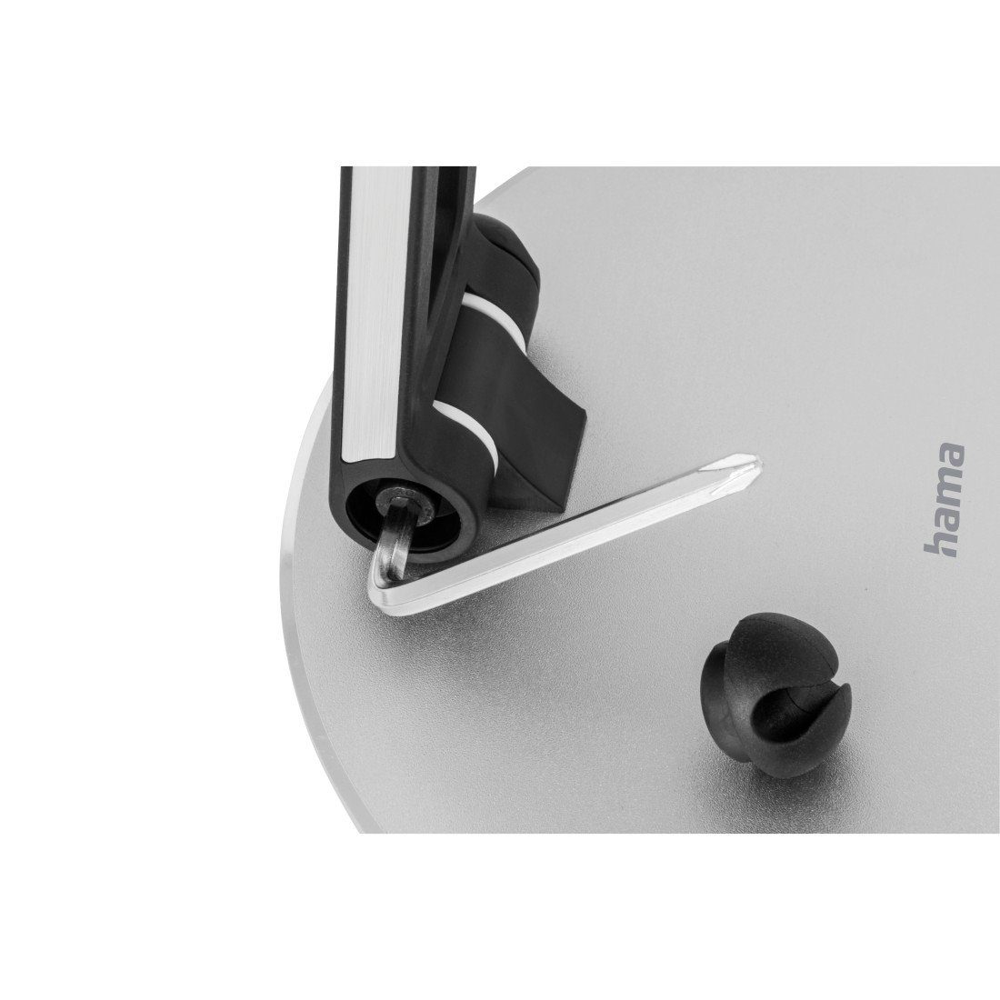 Hama Tablet-Halterung Halterung für Tablets, 7 - 12,9" (17,78 - 32,76 cm), Aluminium, (bis 12,9 Zoll)