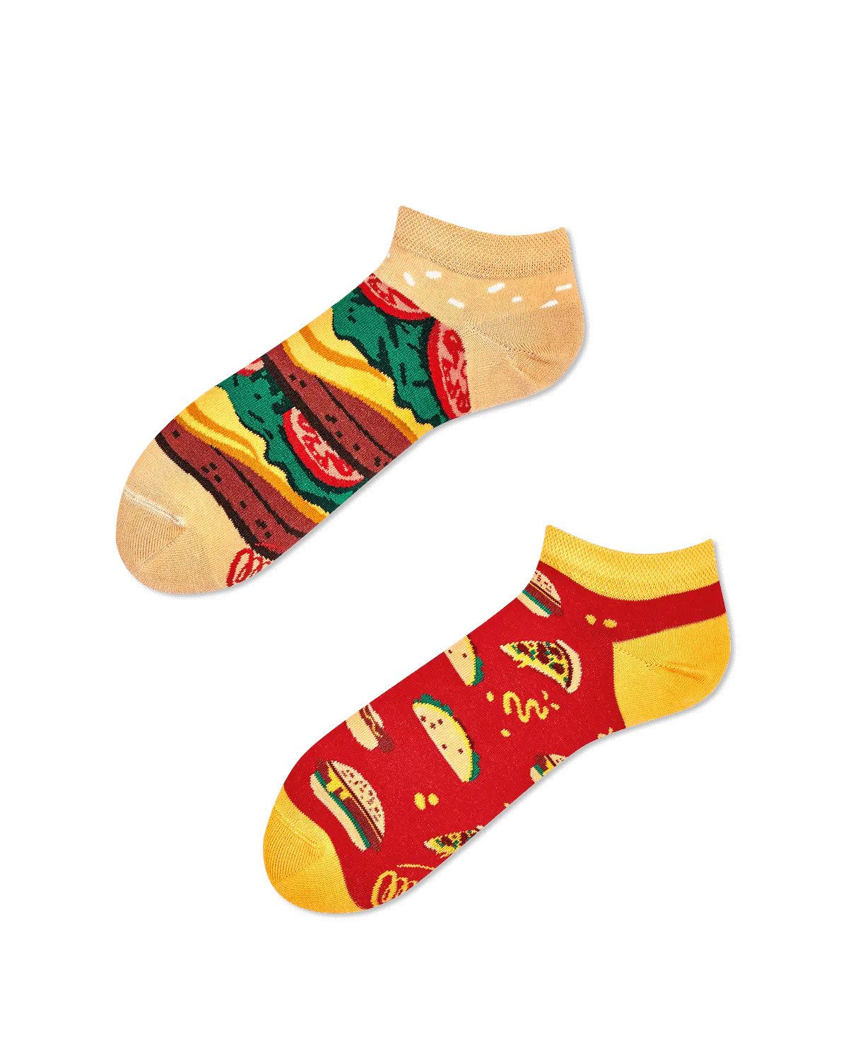 Sneakersocken Many Mornings Sneaker Fast Food