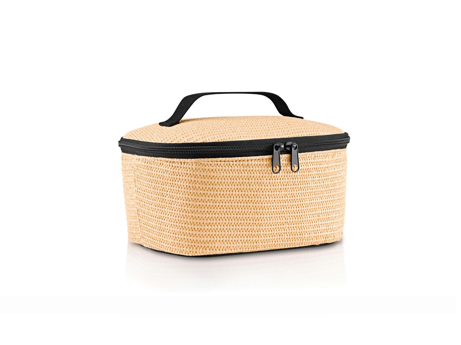 REISENTHEL® Kühltasche coolerbag S pocket raffia black