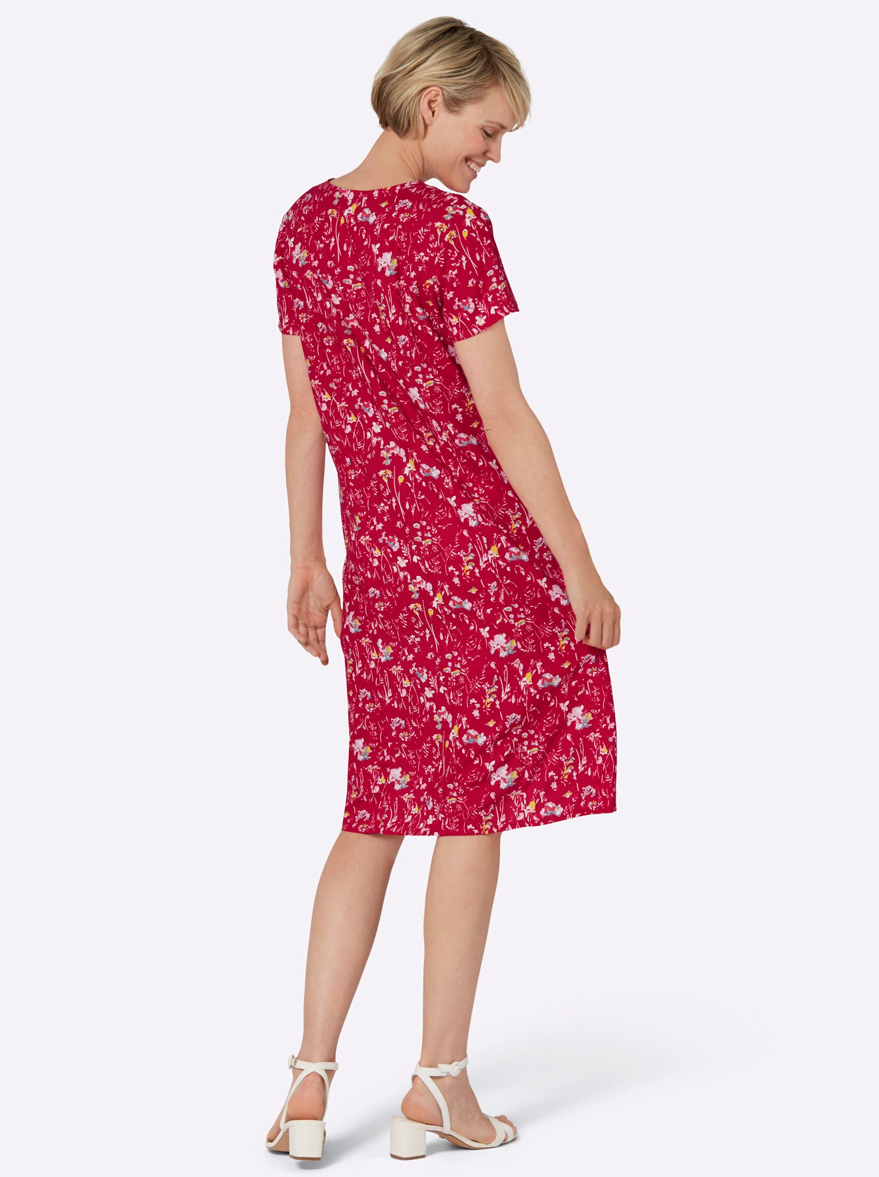 Sieh an! Etuikleid Kleid Langarm