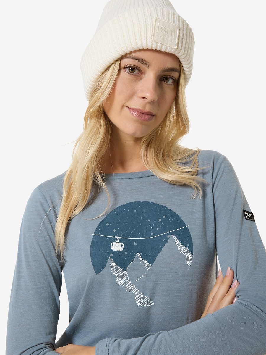 SUPER.NATURAL Sweatshirt für Damen, Merino GONDOLA günstig online kaufen