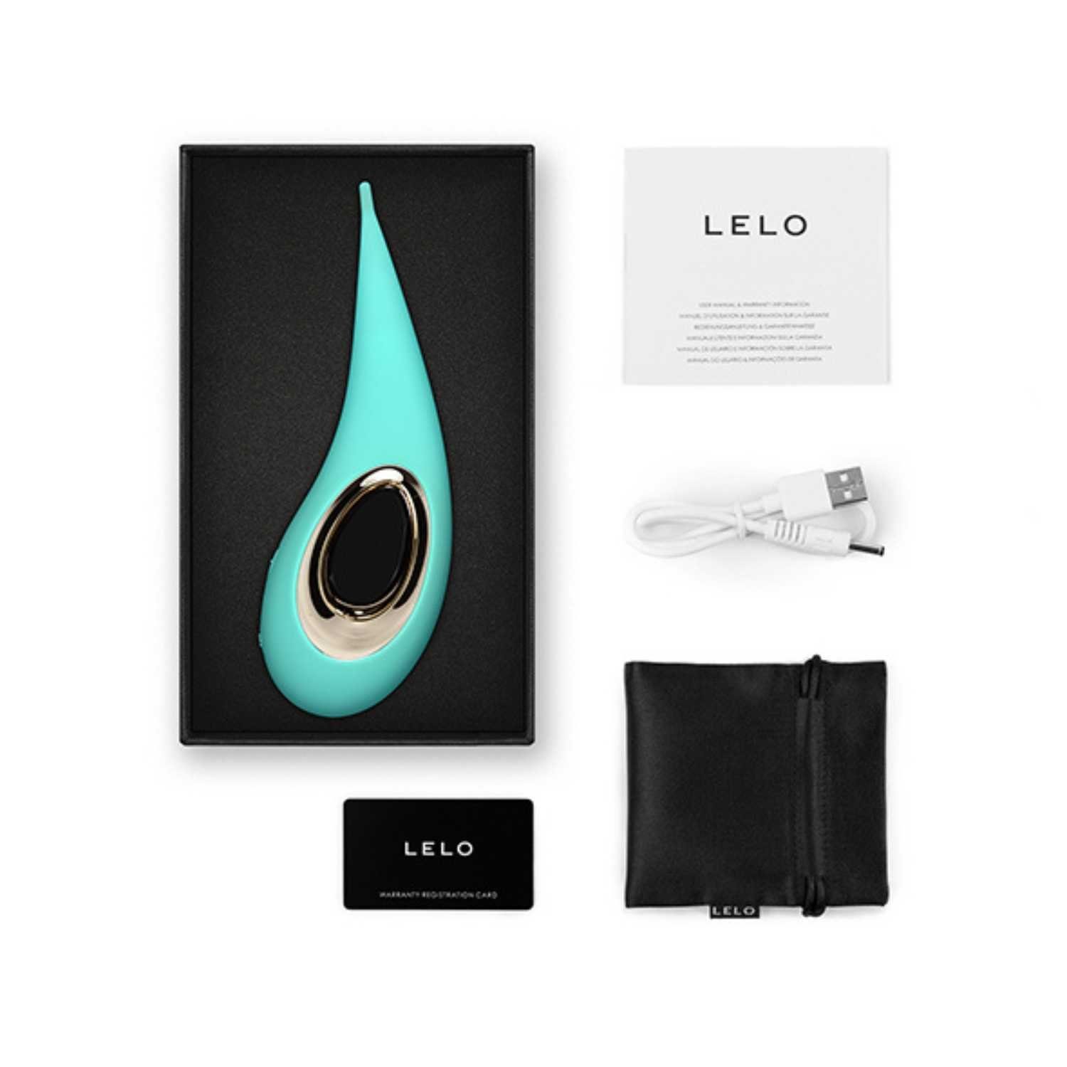 Lelo Klitoris-Stimulator Lelo DOT - Klitoris-Stimulator Pin Point aqua