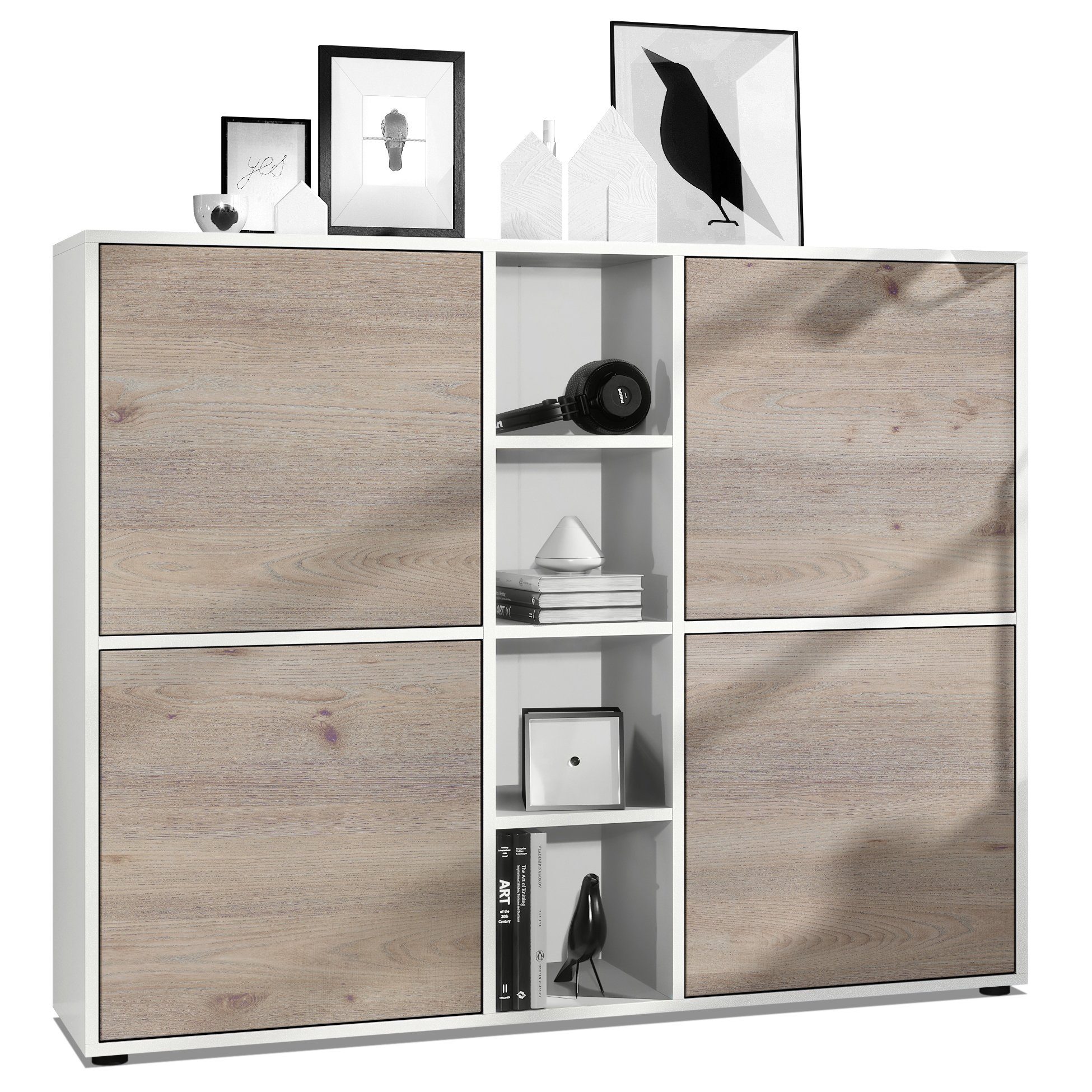 Vladon Highboard Cuba V3 (Highboard, Schrank günstig online kaufen