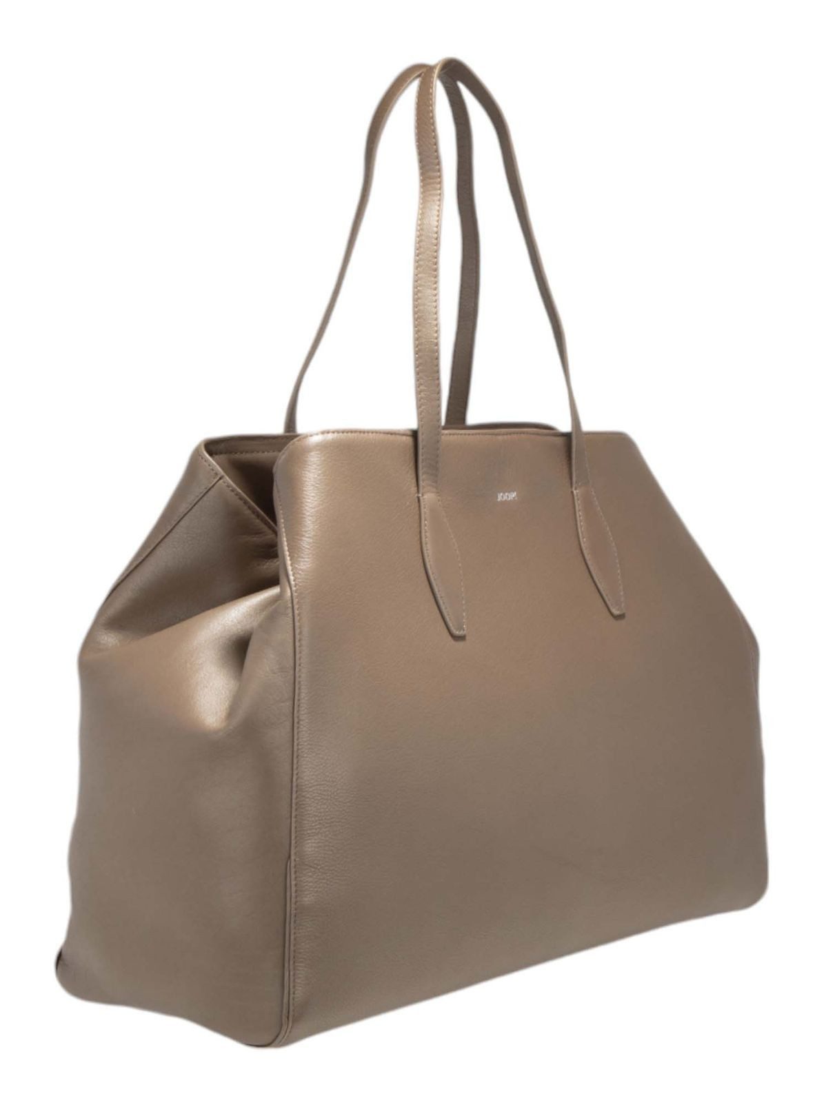 JOOP! Schultertasche Anela Shopper (Set, 2-tlg), aus echtem Leder