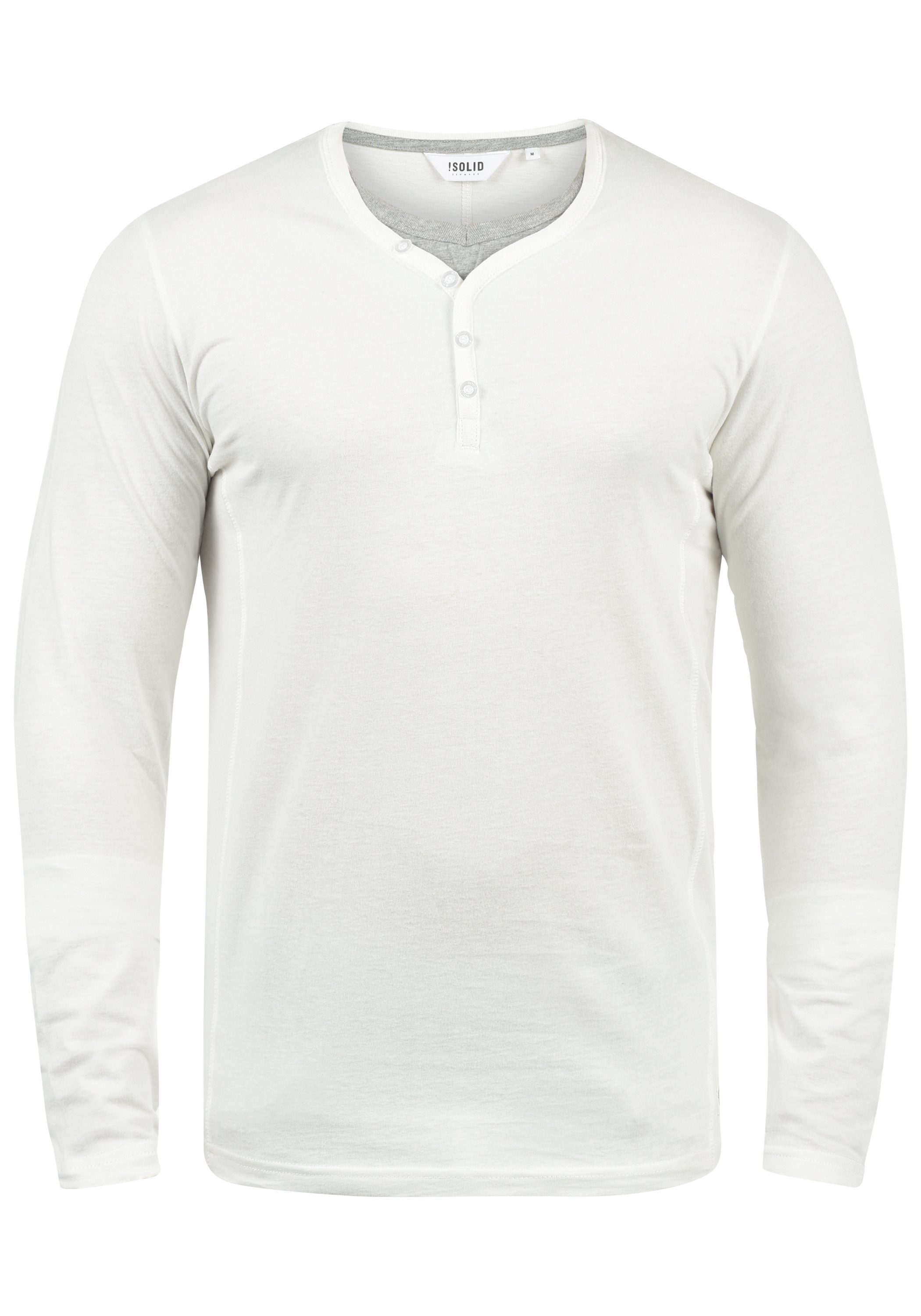 !Solid Langarmshirt SDDoriano Longsleeve im Double-Layer günstig online kaufen