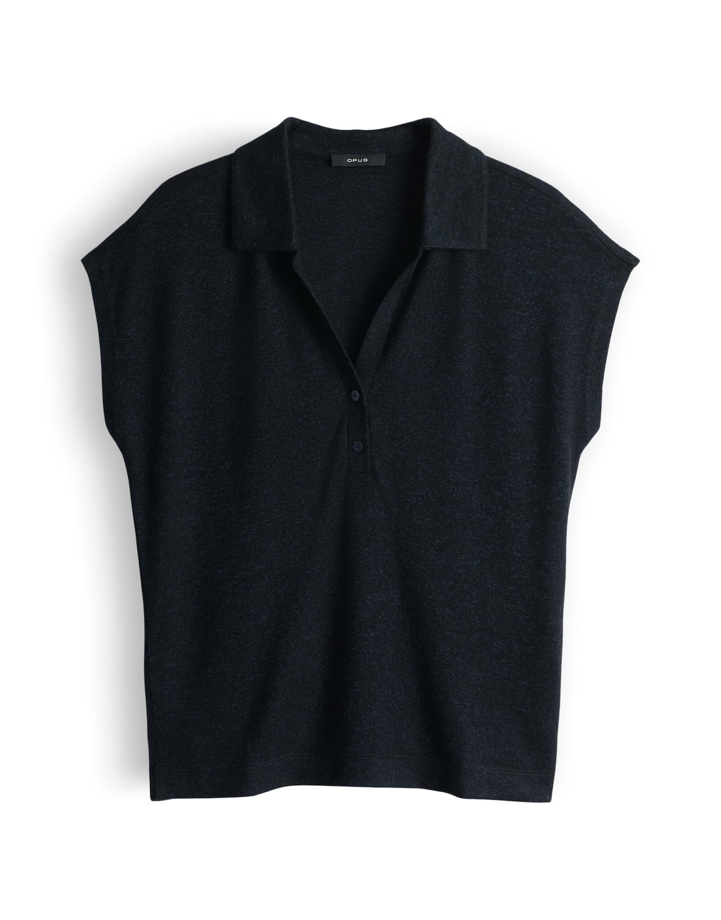 OPUS Shirttop Weiches Poloshirt aus ECOVERO™ Viskosemix günstig online kaufen