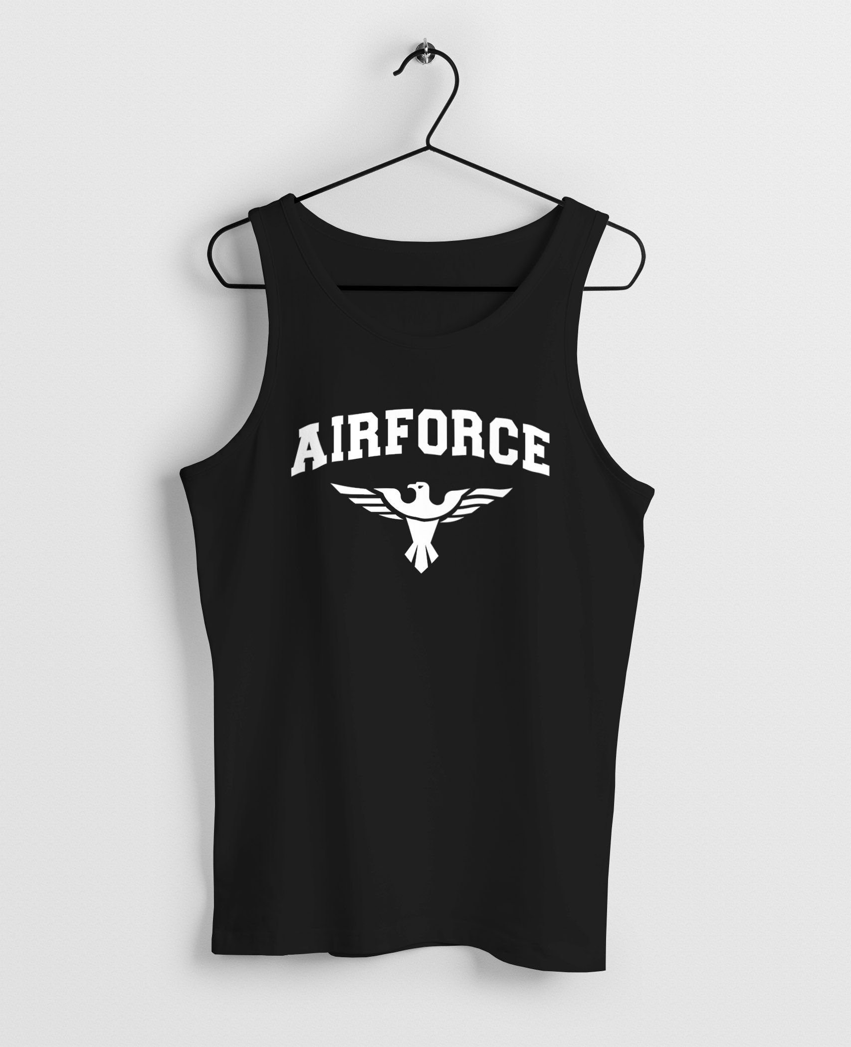 Print Muscle Shirt Neverless® Muskelshirt Adler Neverless Herren mit Militär Tanktop US Army Tank-Top Airforce schwarz