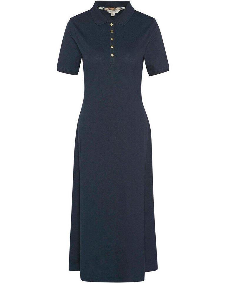 Barbour Midikleid Polokleid Celeste