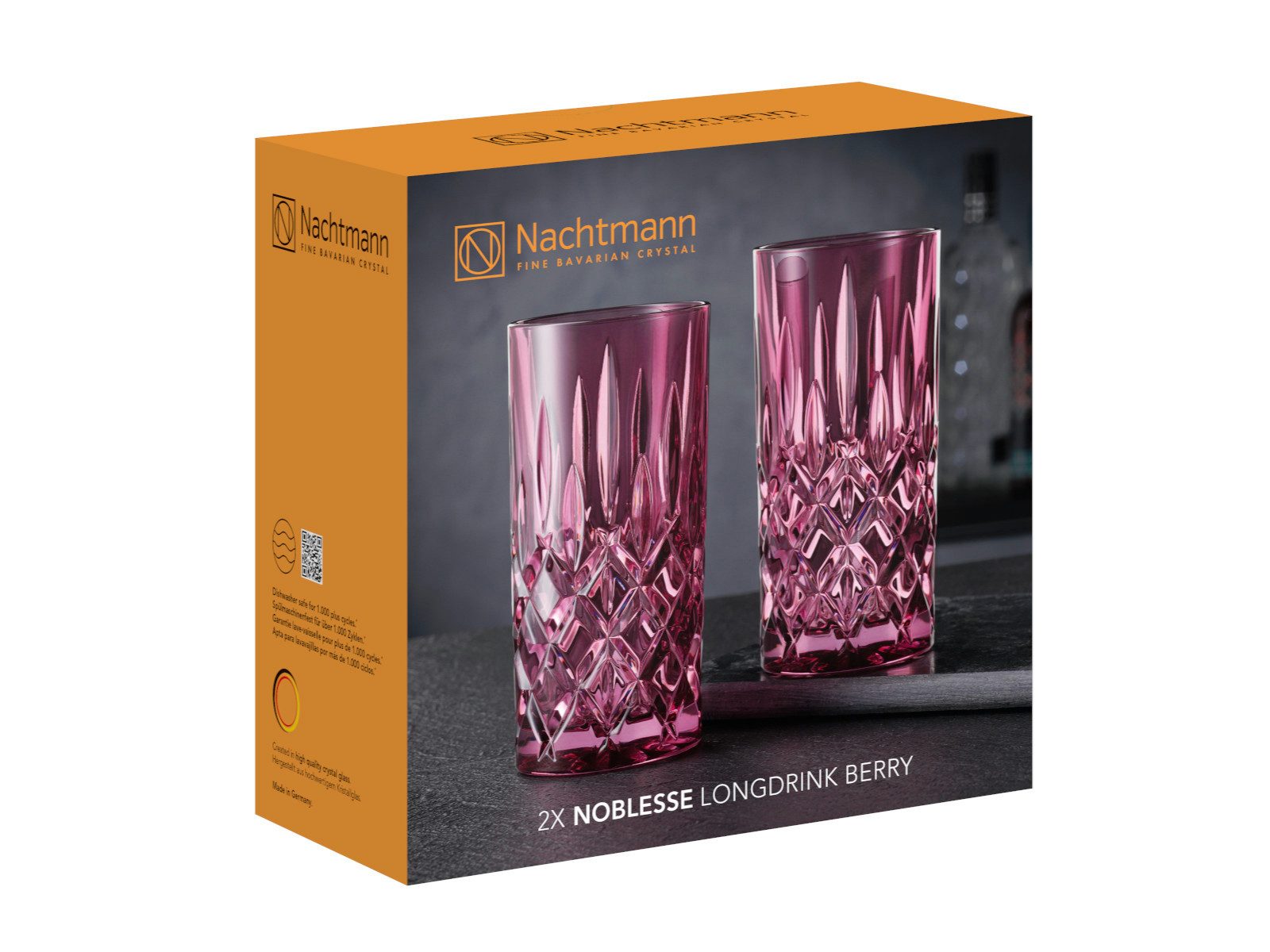 Gläser-Set Noblesse Longdrink Berry Set 2tlg