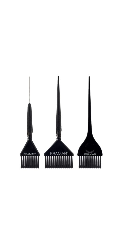 Framar Haarfärbestift Framar Family Pack Black 3st