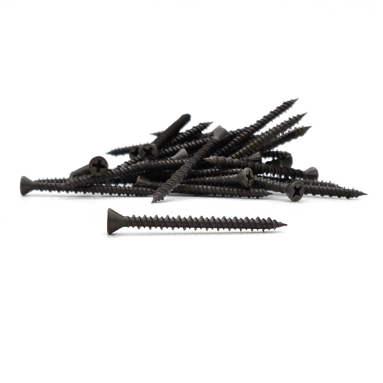 adunox Schnellbauschraube Faserplattenschrauben Hi-Lo-Gewinde phosphatiert PH2, (1000 St)