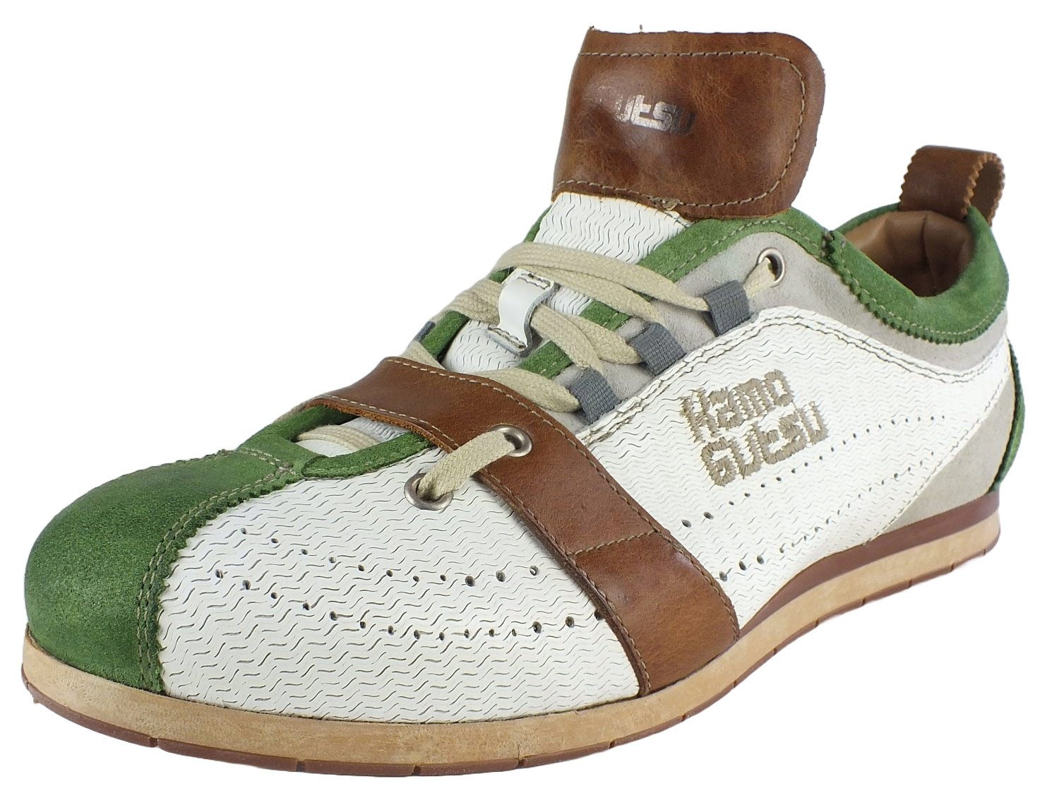 Kamo-Gutsu Herren Leder Halbschuhe Sneaker Wechselfussbett günstig online kaufen
