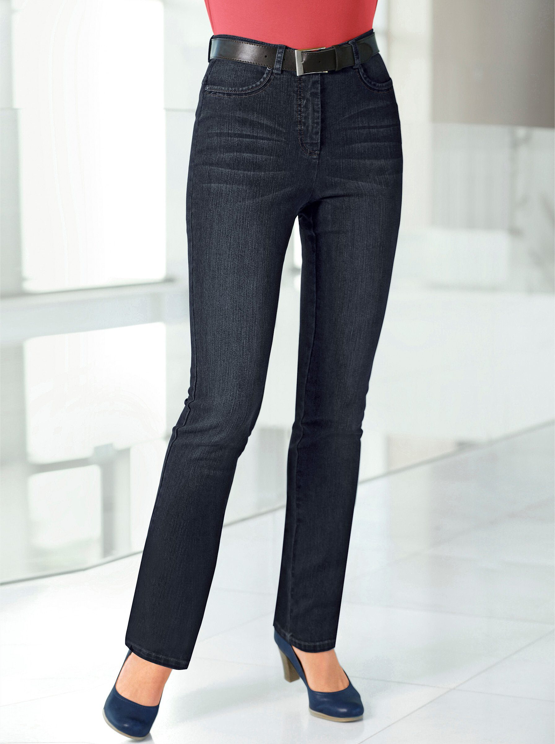 WITT WEIDEN Bequeme Jeans dark blue