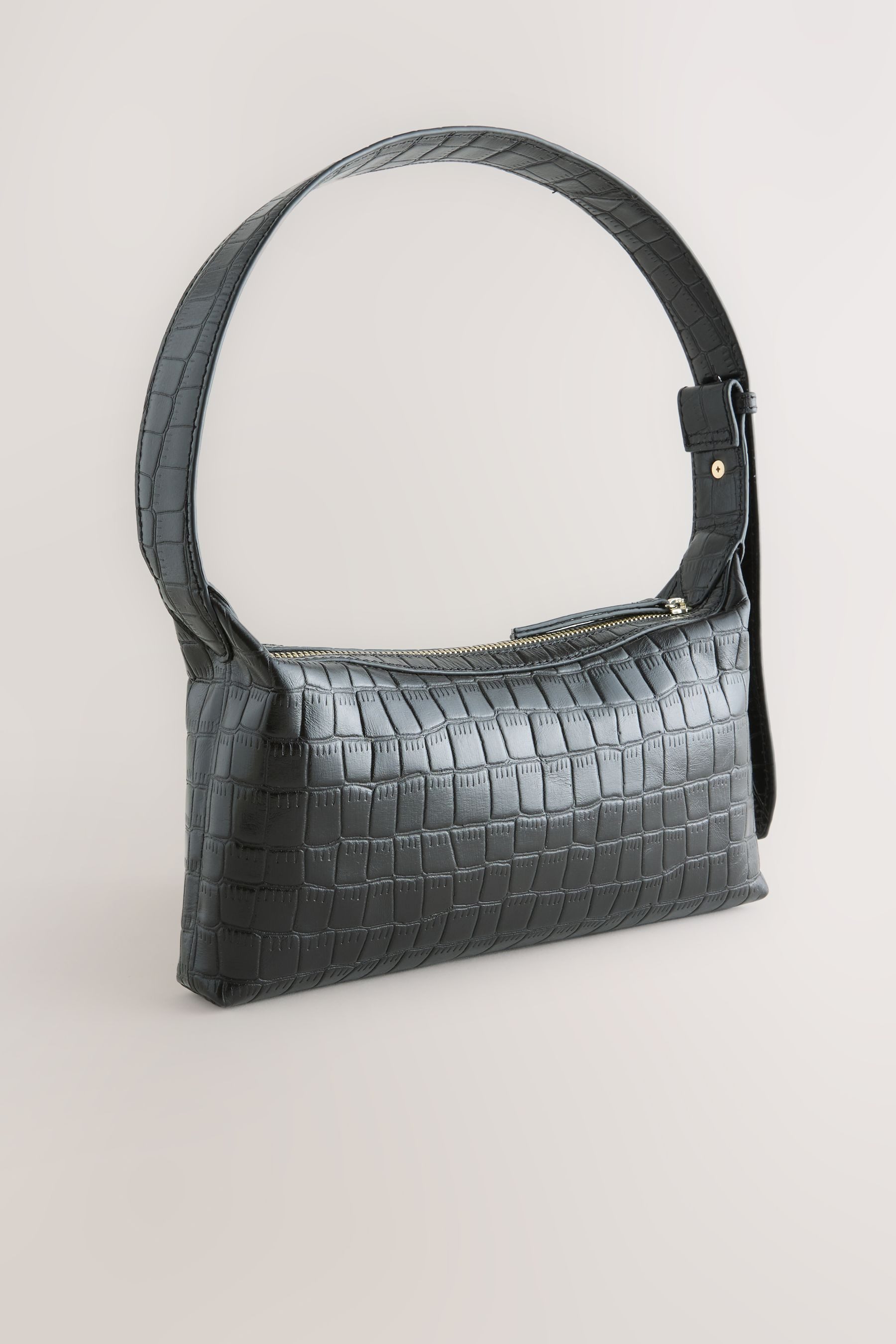 Next Umhängetasche Kleine Schultertasche aus Leder (1-tlg)