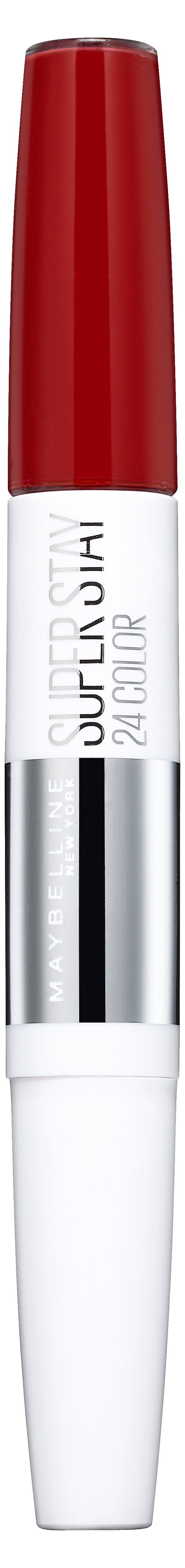 MAYBELLINE NEW YORK Lippenstift SUPER STAY 24H LIPPENSTIFT, für perfekten Halt – bis zu 24H lang