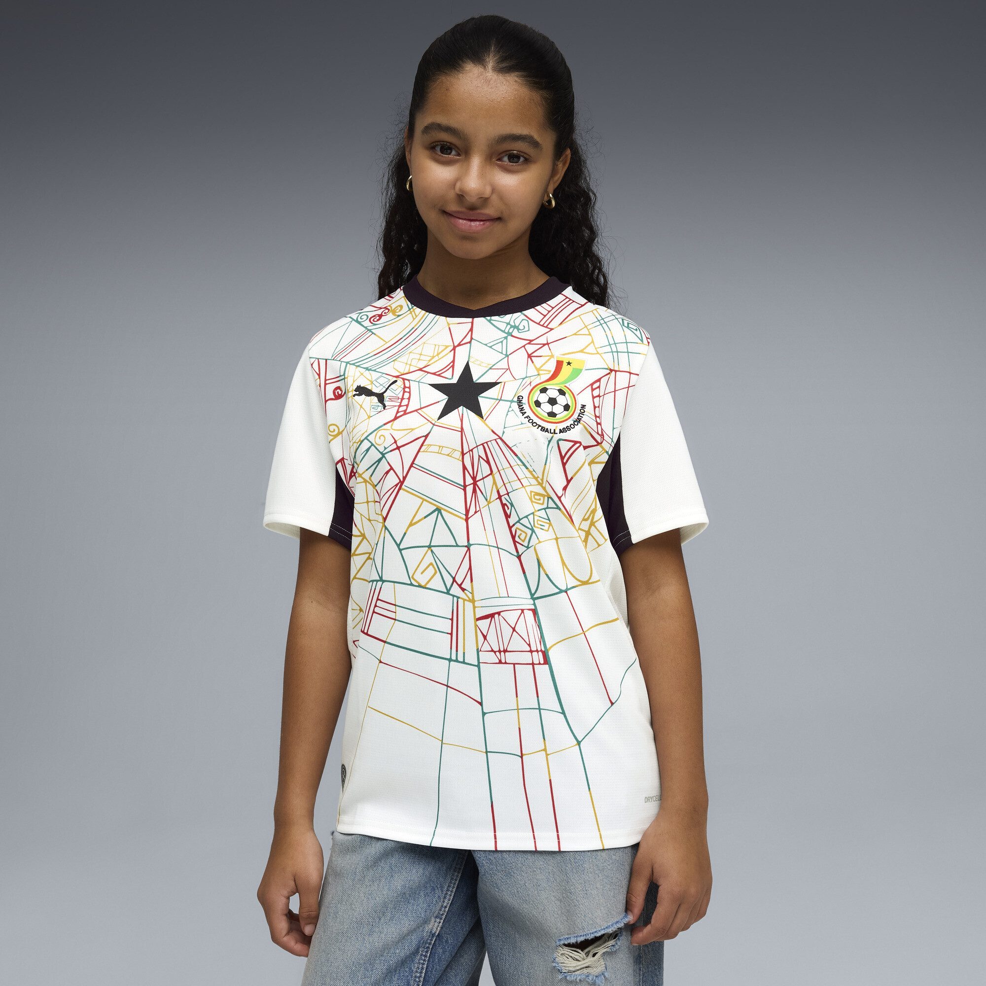 PUMA Trainingsshirt Ghana 2026 Heimtrikot Jugendliche