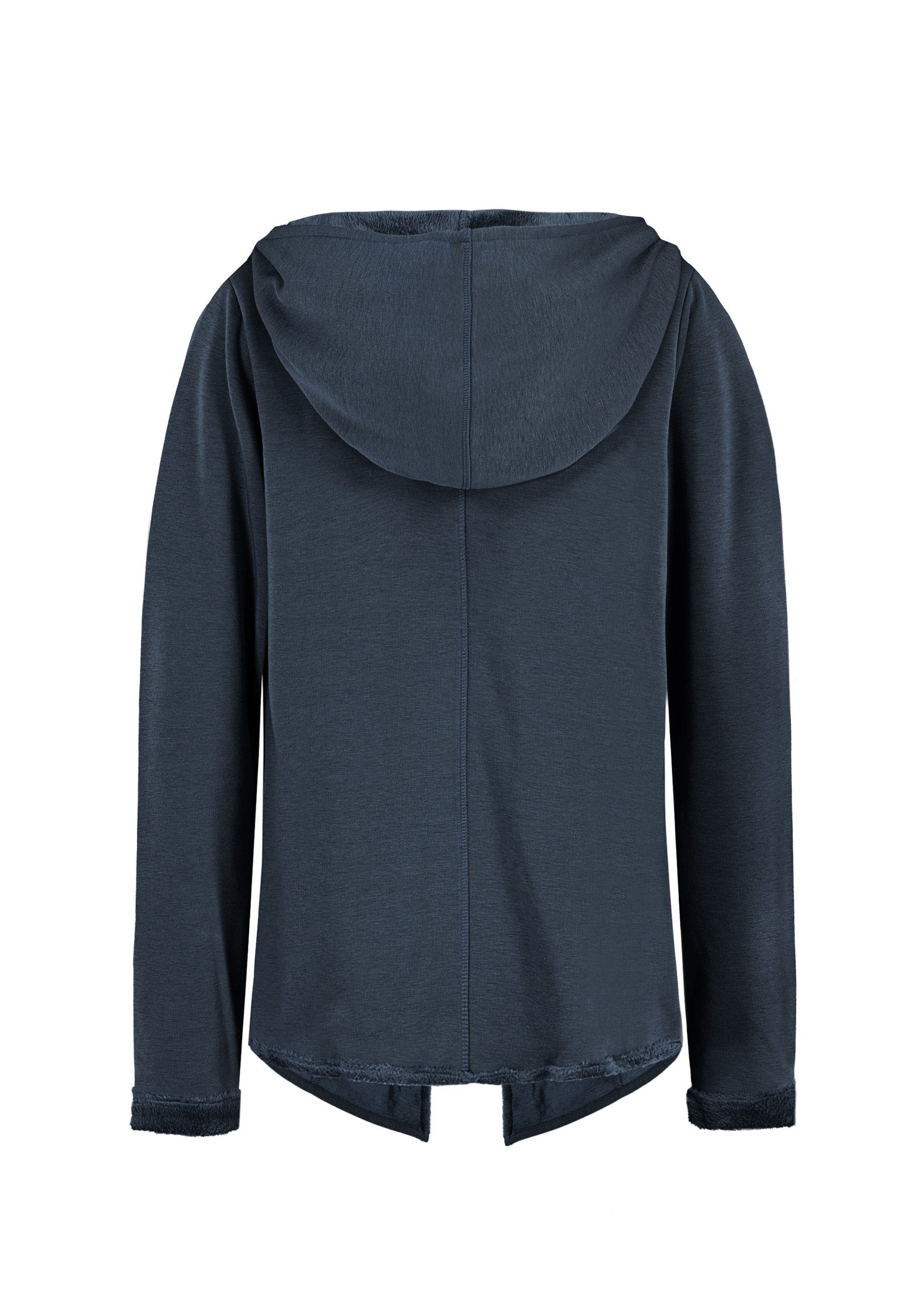 SUBLEVEL Cardigan Damen Langer Sweat Cardigan im Basic Style