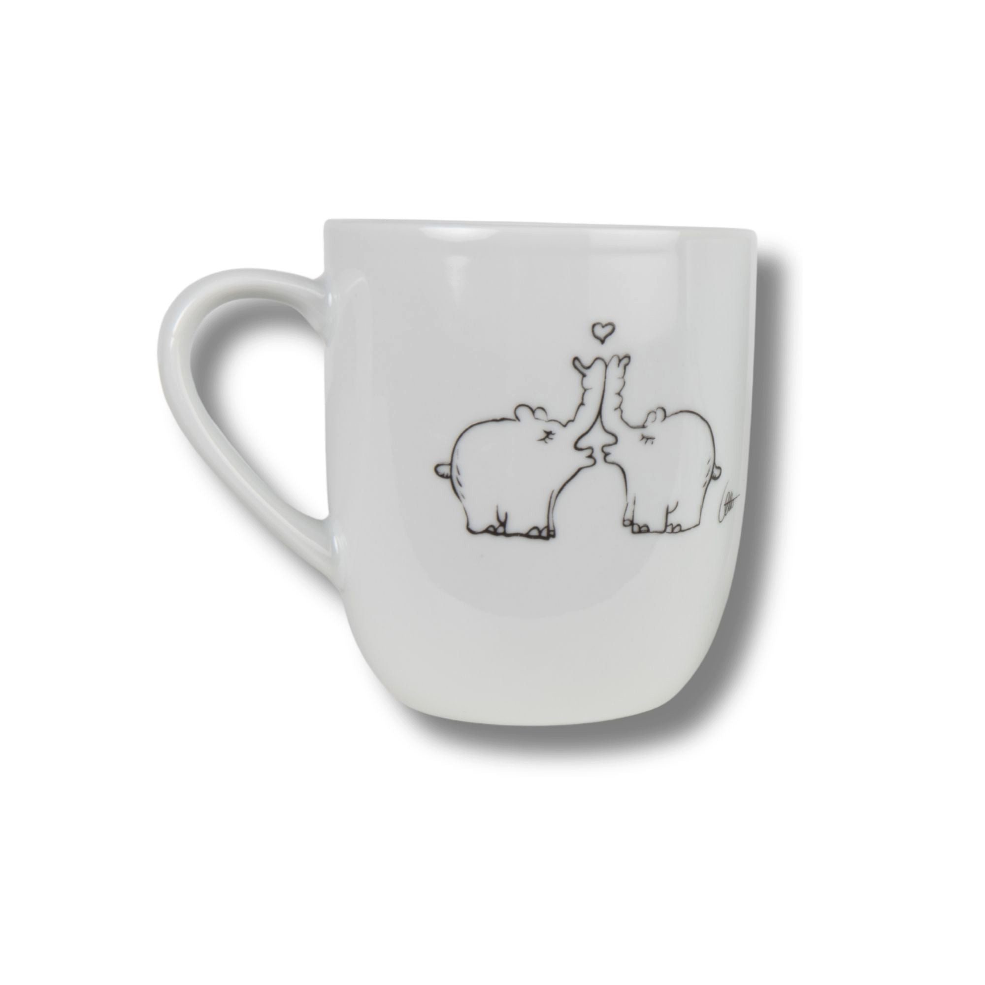Ottifant Productions GmbH Becher Ottifanten Becher aus Porzellan