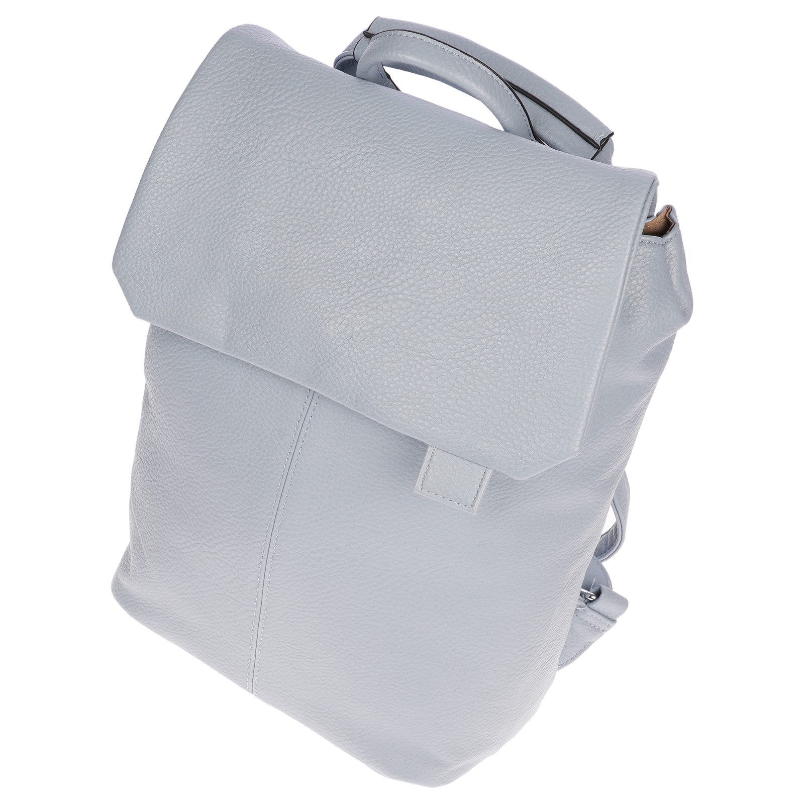 Christian Wippermann Cityrucksack Mittelgroßer Damen Rucksack Leder Optik PU (1 tlg, 1-tlg), Kurier Rollup Bag