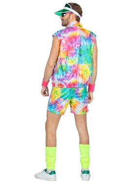Metamorph Kostüm Rollerskate Boy Kostüm, Greller Aerobic Dress wie aus einer parallelen Plastikwelt