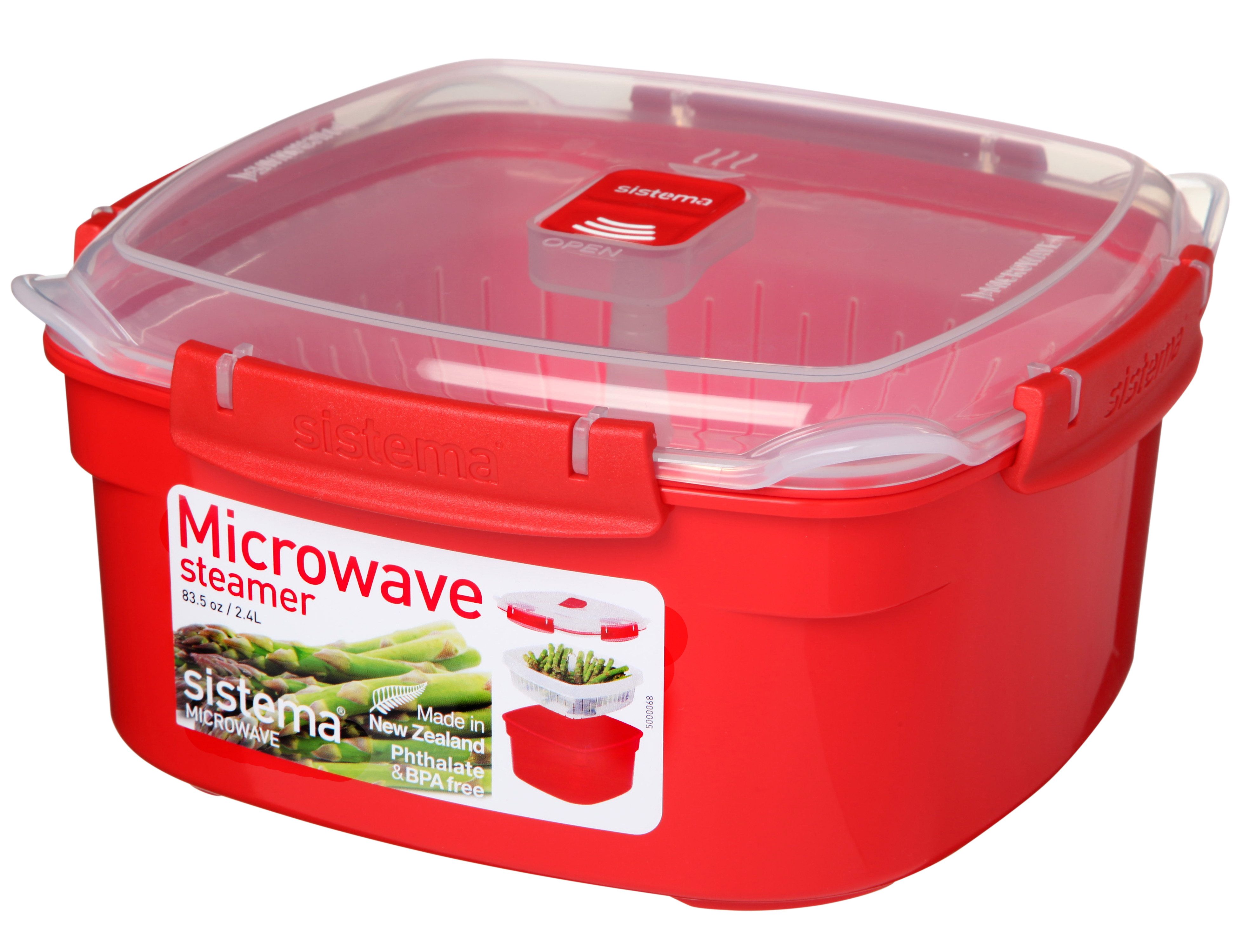sistema Aufbewahrungsbox Sistema 2,4L Medium Steamer günstig online kaufen