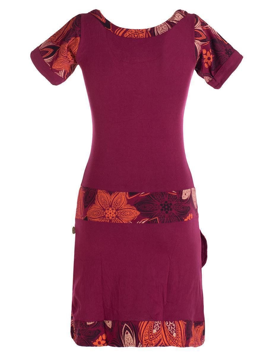 Vishes Sommerkleid Damen Sommerkleid Kurzarm Mini-Kleid günstig online kaufen