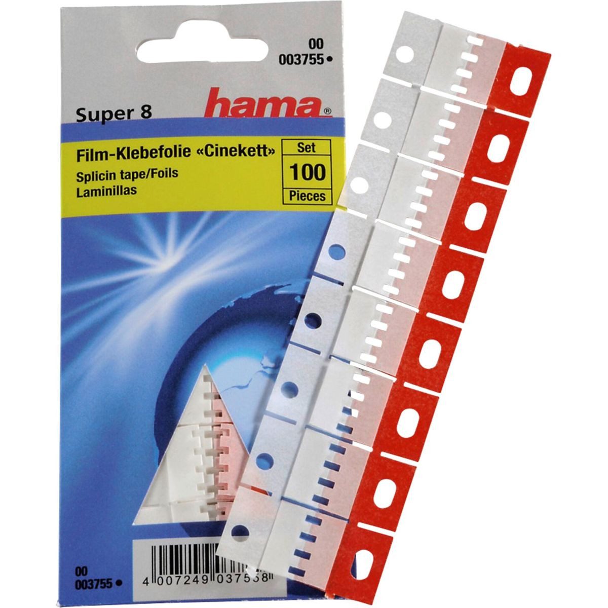 Hama Fototasche Klebefolie Cinekett S 8 100 Stk. 3755